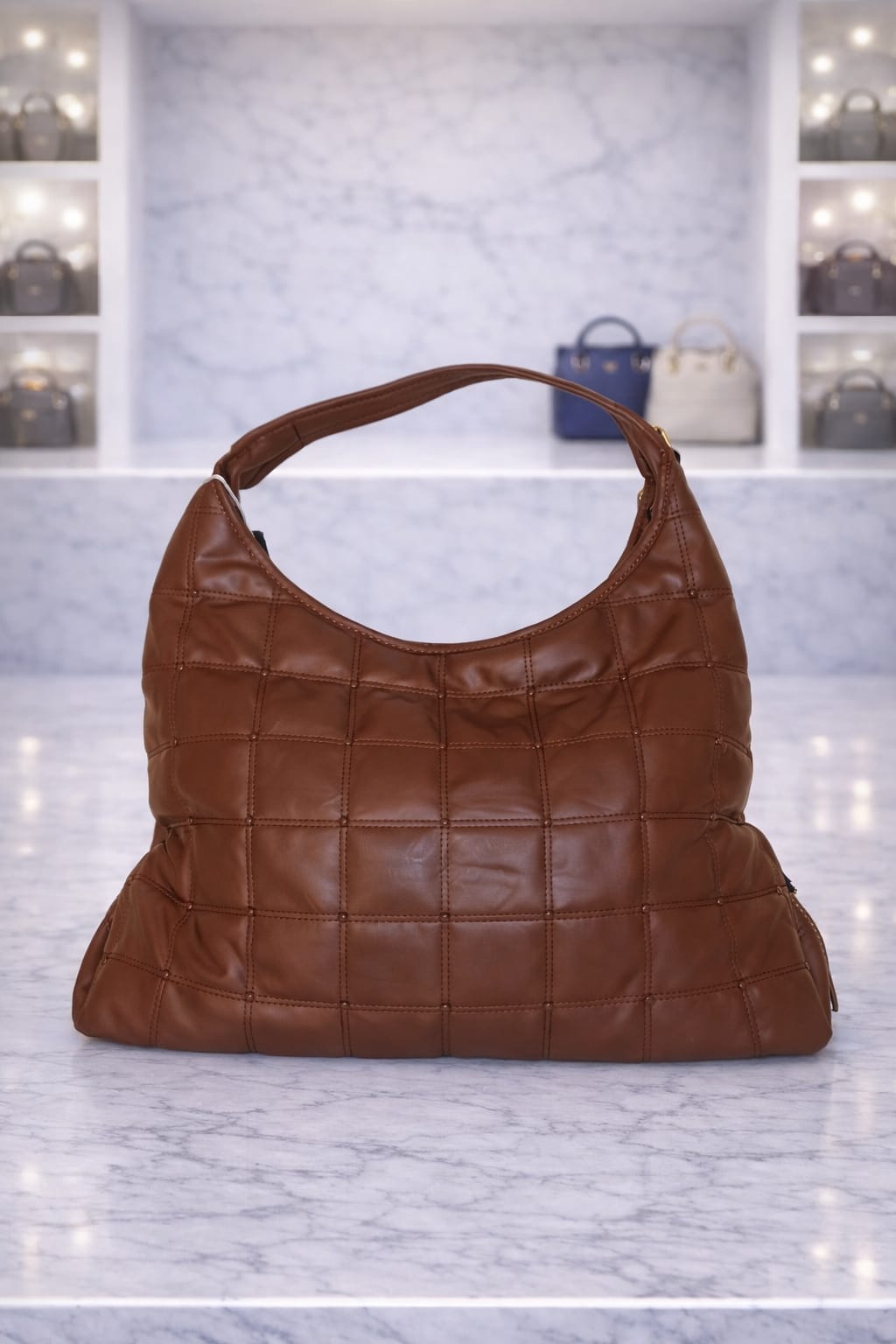 Limuccxi Brown Hobo Tas