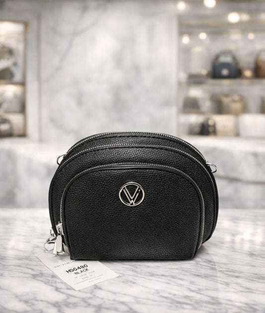 Limuccxi Black Halfmoon Crossbody