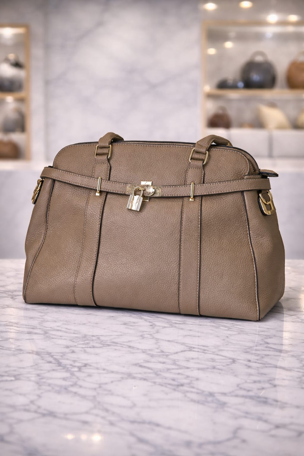 Limuccxi Beige Taupe Luxury Handtas