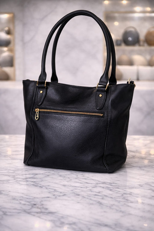 Limuccxi Black City Tote Bag