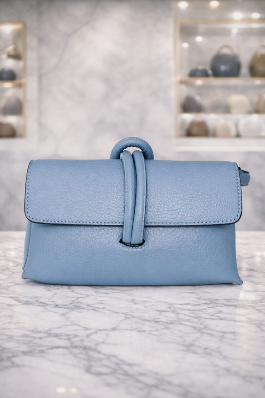 Limuccxi Sky Blue Elegance Clutch crossbody