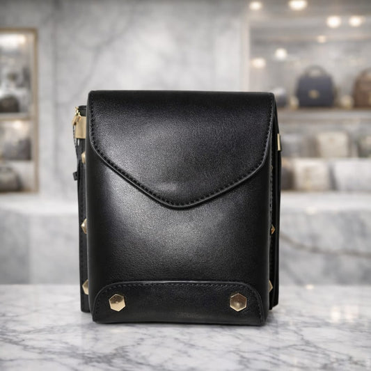 Limuccxi Black Compact Crossbody Tas