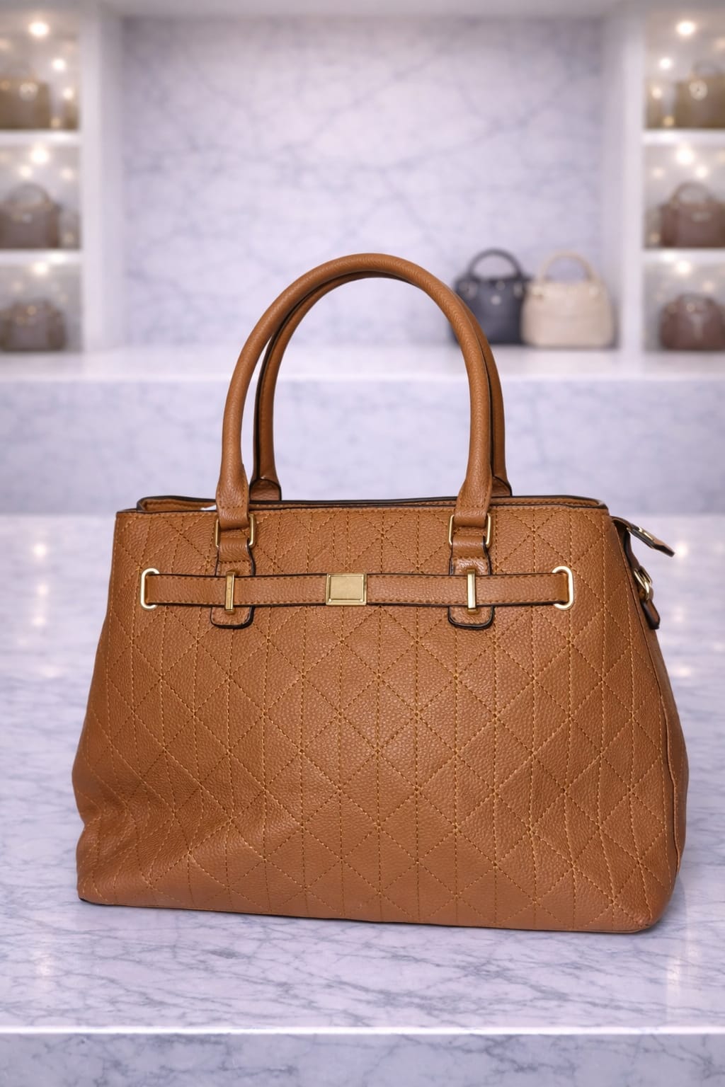Limuccxi Camel Elegance Handtas
